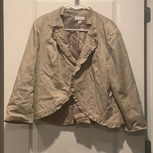 Adorable Ruffle Blazer Outfit XL